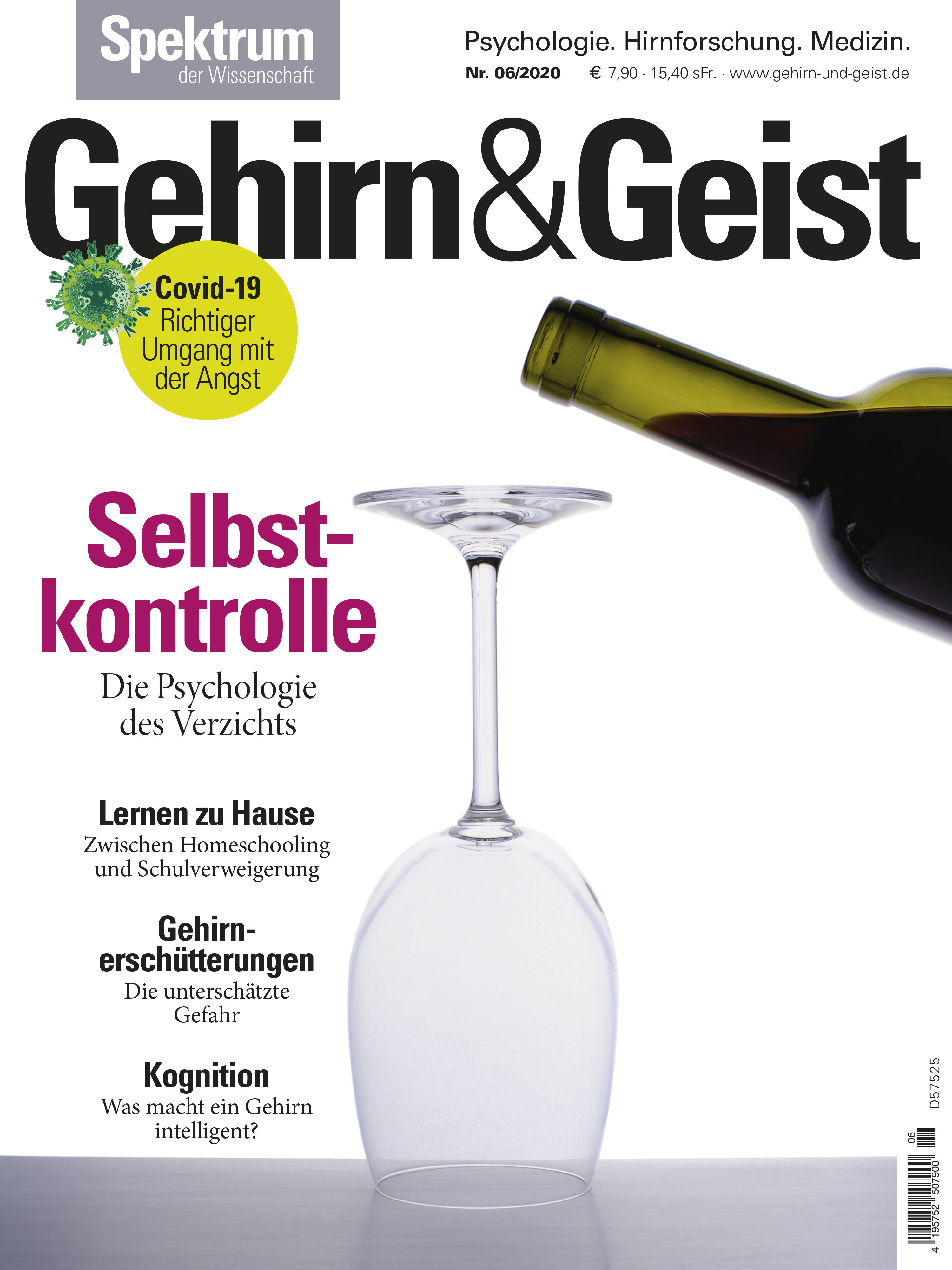 Gehirn&Geist 6/2020 Selbstkontrolle - - E-Book