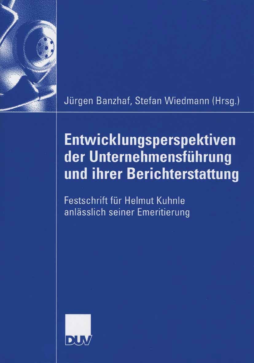 Entwicklungsperspektiven der Unternehmensführung und ihrer Berichterstattung -  - E-Book