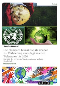 Die planetare Klimakrise als Chance zur Etablierung eines legitimierten Weltstaates bis 2050 - Sascha Wenzel - E-Book