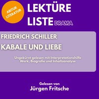 Friedrich Schiller: Kabale und Liebe. Ungekürzt gelesen mit Interpretationshilfe - Jürgen Fritsche - Hörbuch