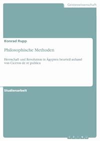 Philosophische Methoden - Konrad Rupp - E-Book