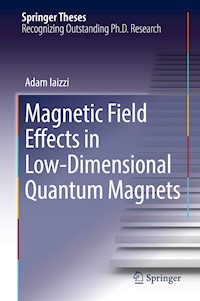 Magnetic Field Effects in Low-Dimensional Quantum Magnets - Adam Iaizzi - E-Book