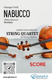 String Quartet Sheet Music "Nabucco" overture (score) - Giuseppe Verdi - E-Book