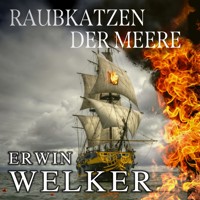 Raubkatzen der Meere: Captain James Walker und seine Piraten / Historischer Roman über Seefahrer (Spannende Seefahrer-Romane) - Erwin Welker - Hörbuch