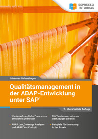 Qualitätsmanagement in der ABAP-Entwicklung unter SAP - Gerbershagen Johannes - E-Book