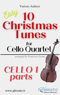 Cello 1 part of "10 Christmas Tunes for Cello Quartet" - Adolphe Adam - E-Book