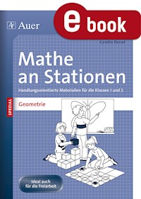 Mathe an Stationen Spezial: Geometrie 1/2 - Carolin Donat - E-Book