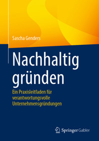 Nachhaltig gründen - Sascha Genders - E-Book