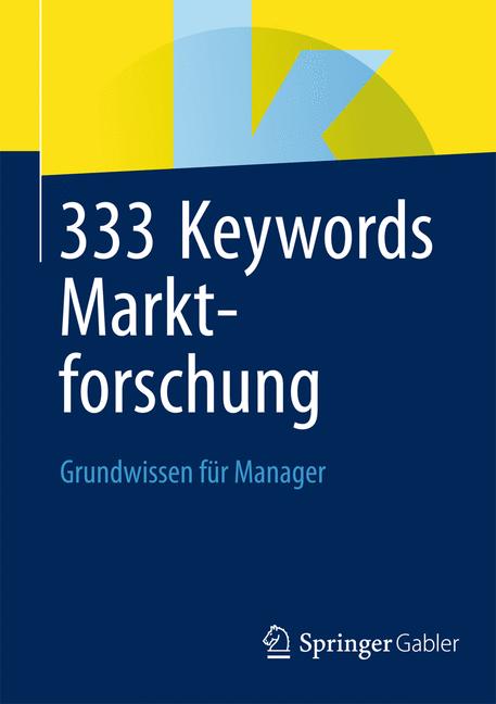 333 Keywords Marktforschung -  - E-Book