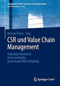 CSR und Value Chain Management -  - E-Book