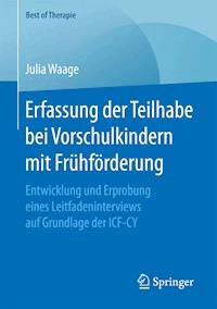 Erfassung der Teilhabe bei Vorschulkindern mit Frühförderung - Julia Waage - E-Book