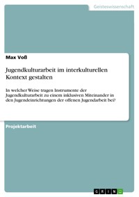 Jugendkulturarbeit im interkulturellen Kontext gestalten - Max Voß - E-Book