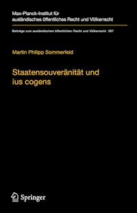 Staatensouveränität und ius cogens - Martin Philipp Sommerfeld - E-Book