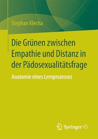 Die Grünen zwischen Empathie und Distanz in der Pädosexualitätsfrage - Stephan Klecha - E-Book