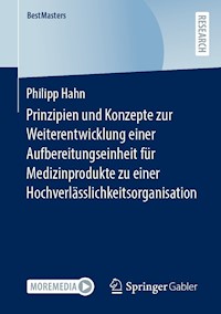 Prinzipien und Konzepte zur Weiterentwicklung einer Aufbereitungseinheit für Medizinprodukte zu einer Hochverlässlichkeitsorganisation - Philipp Hahn - E-Book