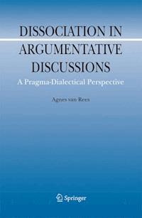 Dissociation in Argumentative Discussions - Agnes van Rees - E-Book