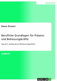 Berufliche Grundlagen für Präsenz- und Betreuungskräfte - Sabine Schmidt - E-Book