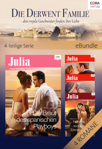 Die Derwent Familie - drei royale Geschwister finden ihre Liebe - 4-teilige Serie - Nina Milne - E-Book