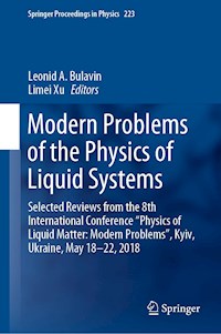 Modern Problems of the Physics of Liquid Systems -  - E-Book