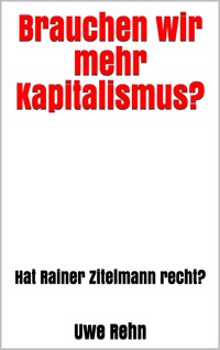 Brauchen wir mehr Kapitalismus? - Uwe Rehn - E-Book