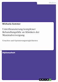 Unterfinanzierung komplexer Behandlungsfälle an Kliniken der Maximalversorgung - Michaela Sommer - E-Book