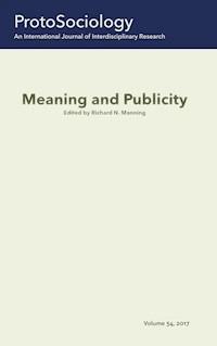 Meaning and Publicity -  - E-Book