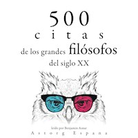 500 citas de los grandes filósofos del siglo XX - Emil Cioran - Hörbuch