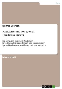 Strukturierung von großen Familienvermögen - Dennis Mieruch - E-Book