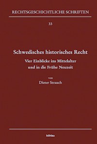 Schwedisches historisches Recht - Dieter Strauch - E-Book