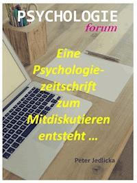 Psychologieforum - Peter Jedlicka - E-Book