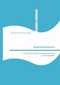 Spekulationsblasen. Ursachen und Folgen von Überbewertungen an Finanzmärkten - Sebastian Klimonczyk - E-Book