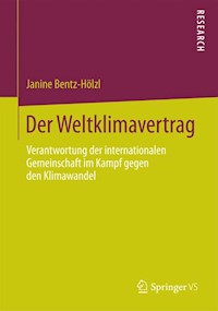 Der Weltklimavertrag - Janine Bentz-Hölzl - E-Book