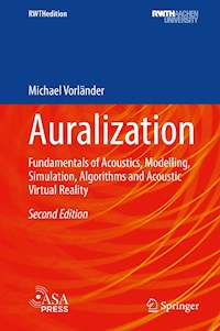 Auralization - Michael Vorländer - E-Book