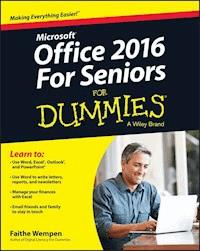 Office 2016 For Seniors For Dummies - Faithe Wempen - E-Book
