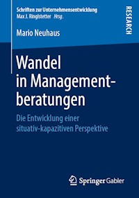 Wandel in Managementberatungen - Mario Neuhaus - E-Book