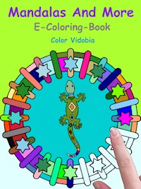 Mandalas and More - E-Coloring-Book - Color Vidobia - E-Book