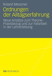 Ordnungen der Alltagserfahrung - Roland Messmer - E-Book