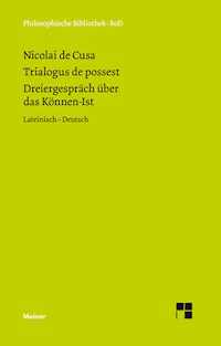 Trialogus de possest. Dreiergespräch über das Können-Ist - Nikolaus von Kues - E-Book