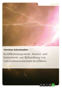 Konfliktmanagement: Ansätze und Instrumente zur Behandlung von unternehmensinternen Konflikten - Christian Schreitmüller - E-Book