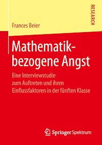Mathematikbezogene Angst - Frances Beier - E-Book