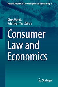 Consumer Law and Economics -  - E-Book