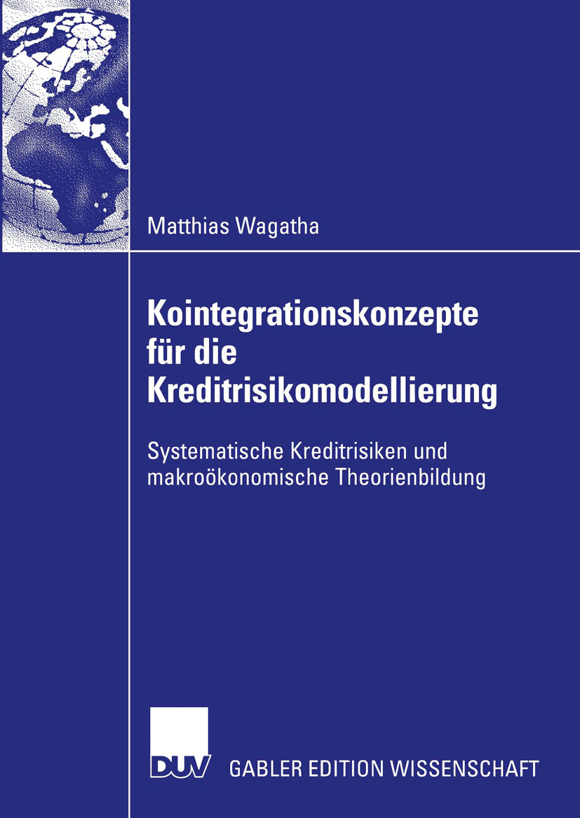 Kointegrationskonzepte für die Kreditrisikomodellierung - Matthias Wagatha - E-Book