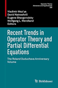 Recent Trends in Operator Theory and Partial Differential Equations - - E-Book