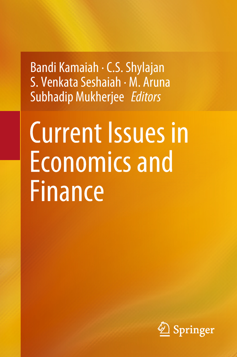 Current Issues in Economics and Finance -  - E-Book