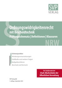 Ordnungswidrigkeitenrecht mit Bescheidtechnik -  - E-Book