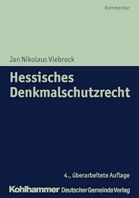 Hessisches Denkmalschutzrecht - Till Kemper - E-Book