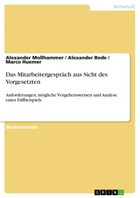 Das Mitarbeitergespräch aus Sicht des Vorgesetzten - Alexander Moßhammer - E-Book