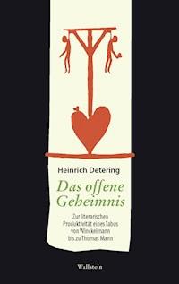 Das offene Geheimnis - Heinrich Detering - E-Book