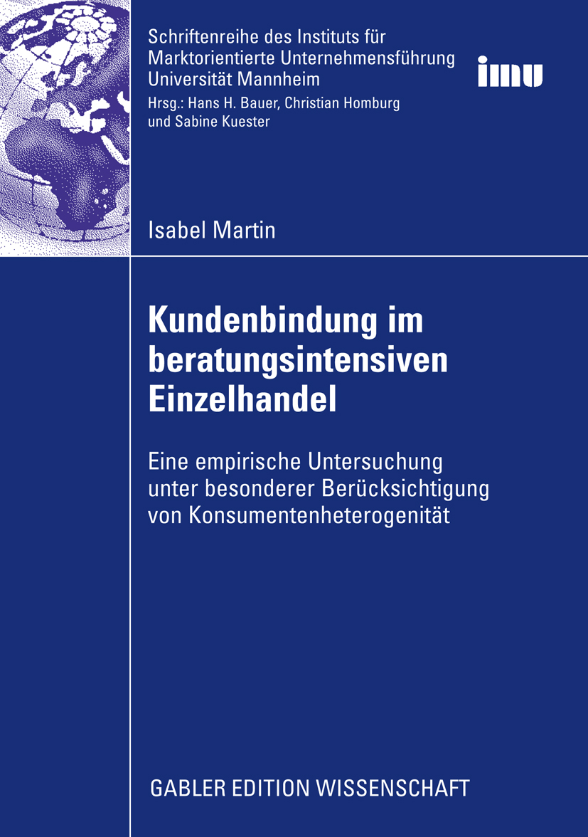 Kundenbindung im beratungsintensiven Einzelhandel - Isabel Martin - E-Book