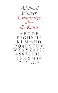 Grundsätze über die Kunst - Adelhard Winzer - E-Book